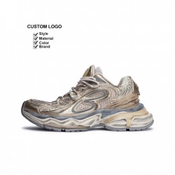 Outdoor Fashion Comfort Men's Sports Shoes Custom Logo Wholesale New Hiking Retro Casual Walking Sneaker