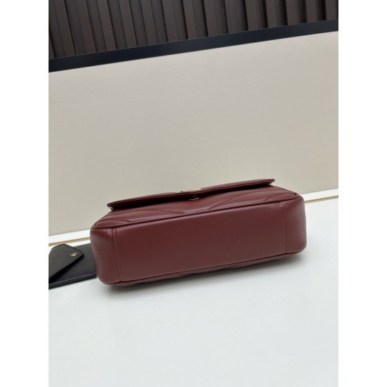 2025 Spring Collection High Quality Y*L Loulou Small Bag Single Fashionable Zipper Card Case Makeup Mirror Portable Factory