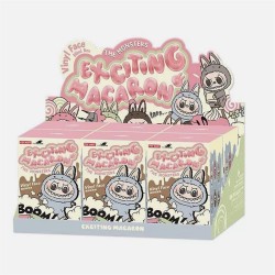 Original New Hot Selling Figures Fashion Dolls Cute Collectibles Popmart Labubu Blind Mystery Box Have a Seat & Exciting Macaron