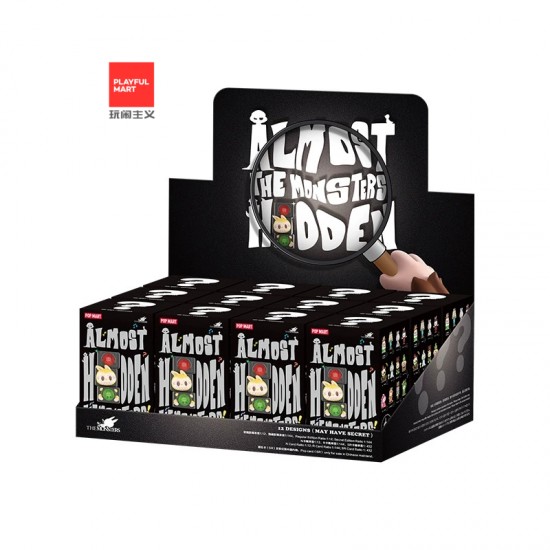 Wholesale Authentic Official POPMART the MONSTERS LABUBU Almost Hidden Series Figures Blind Box Trendy and Cute Toy Gifts