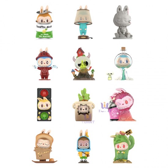 Wholesale Authentic Official POPMART the MONSTERS LABUBU Almost Hidden Series Figures Blind Box Trendy and Cute Toy Gifts