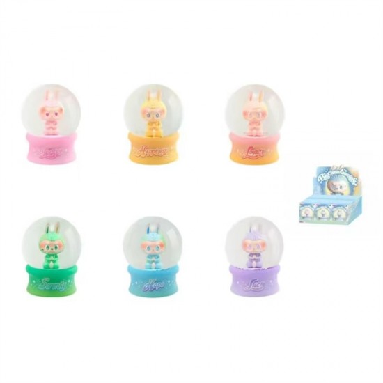 Original Pop Mart Labubu V3 3.0 Big Into Energy Series Accessories Crystal Ball Ornamental Figures Blind Boxes