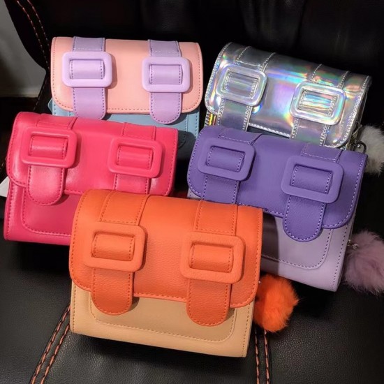 2025 Thailand Cute Crossbody Bag for Women Fresh Stylish Zipper Student Messenger Bag Lady Style Handbag