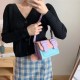 2025 Thailand Cute Crossbody Bag for Women Fresh Stylish Zipper Student Messenger Bag Lady Style Handbag