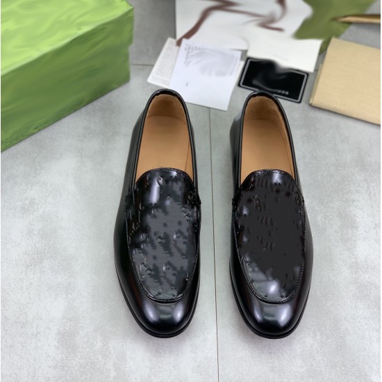 Handmade Men's Casual Business High Top Shoes Luxurious Genuine Leather Design for Spring Summer and Autumn Winter