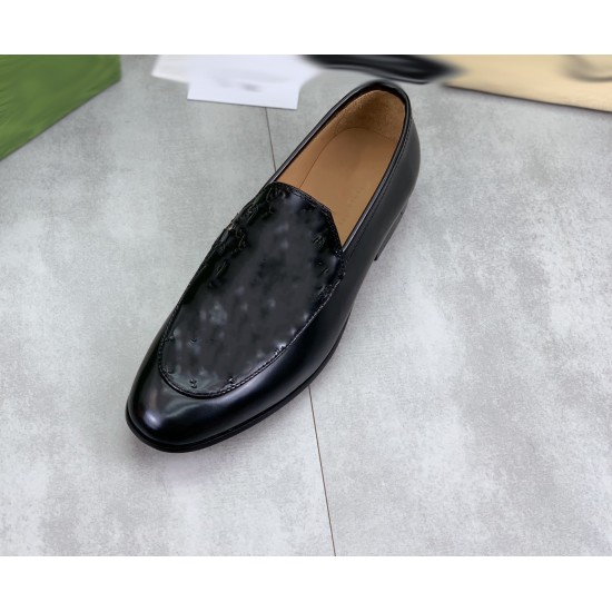 Handmade Men's Casual Business High Top Shoes Luxurious Genuine Leather Design for Spring Summer and Autumn Winter