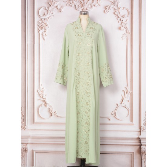Sharut High Quality Wholesale Modest Dubai Middle Eastern Women'S Clothes Friperie Dubai Autumn New Embroidery Muslim Dress