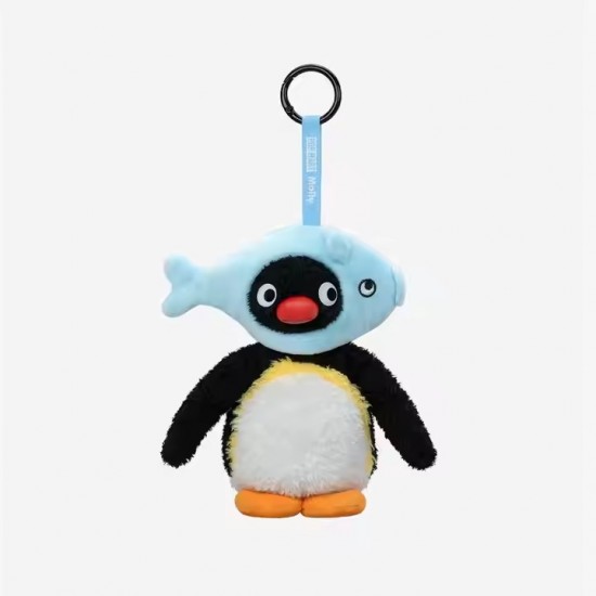 Popart Authentic 100% New Baby Molly Pingu Happy Fishing Vinyl Plush Pendant 100% New Mystery Boxes