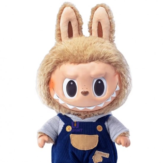 Wholesale Original Pop Mart Labubu Macaron Toy Labubu Clothing Toy Shirt Set Labubu Dool Toy Figure Statues