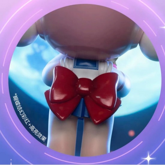 Hot Sale POPMART SKULLPANDA Pretty Girl Warrior Handmade Doll Trendy Ornament Gift