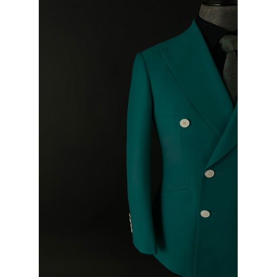 Customizable Men's Business Two-Piece Suit Includes Trousers and Jacket Direct From Factory