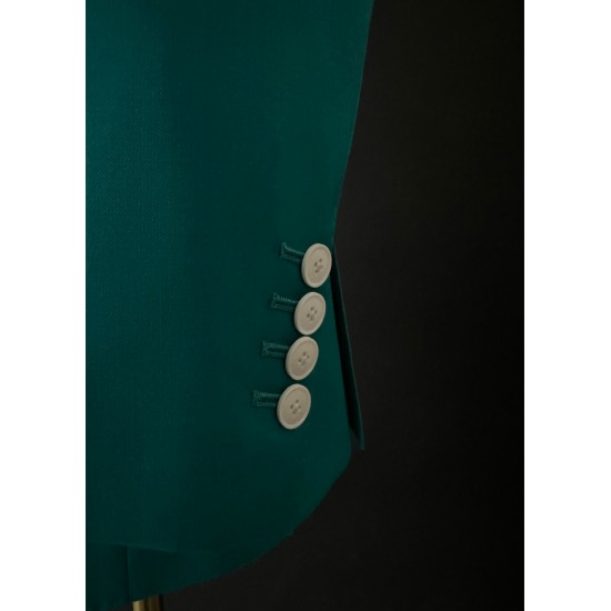 Customizable Men's Business Two-Piece Suit Includes Trousers and Jacket Direct From Factory