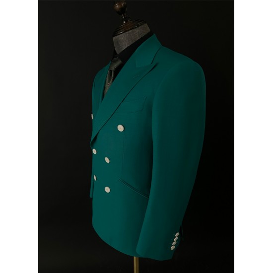 Customizable Men's Business Two-Piece Suit Includes Trousers and Jacket Direct From Factory