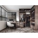 2025 Contemporary Wardrobe Bedroom Furniture Set Custom Armoire Walking Closet Cloakroom