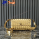 BV Ladies  Leather Long Hand Clutch Bag Woven Shoulder Evening Wedding Handbag Genuine Leather Durable Feature