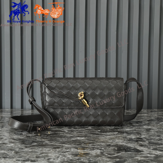 BV Ladies  Leather Long Hand Clutch Bag Woven Shoulder Evening Wedding Handbag Genuine Leather Durable Feature