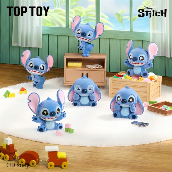 New Released Top Toy Disss Neey Stitchee MINI Fluffy Series Blind Bag Doll Cute Car Ornaments Gift