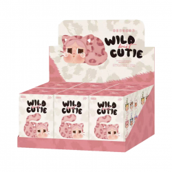 Original Genuine POP MART Official Mystery Boxes CRYBABY Wild but Cutie Series Vinyl Plush Pendant Keychains Toys Blind Box