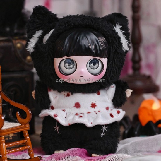 Genuine Store KIKI Night Elf Fairy Tale Series Vinyl First Generation Plush Blind Box Dark Style Cute Plush Decor Plush Doll Toy