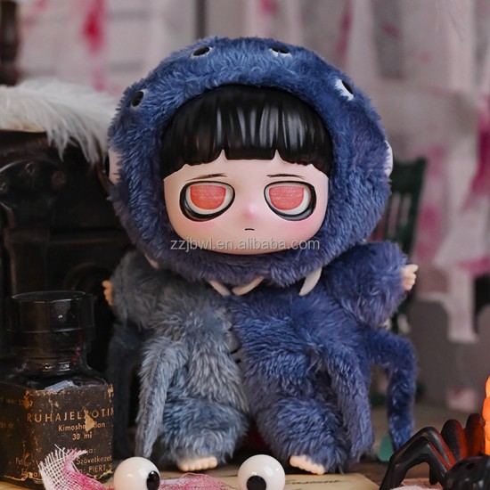 Genuine Store KIKI Night Elf Fairy Tale Series Vinyl First Generation Plush Blind Box Dark Style Cute Plush Decor Plush Doll Toy