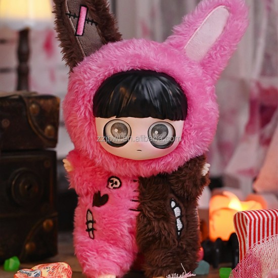 Genuine Store KIKI Night Elf Fairy Tale Series Vinyl First Generation Plush Blind Box Dark Style Cute Plush Decor Plush Doll Toy