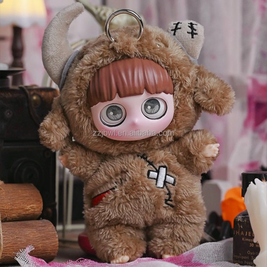 Genuine Store KIKI Night Elf Fairy Tale Series Vinyl First Generation Plush Blind Box Dark Style Cute Plush Decor Plush Doll Toy