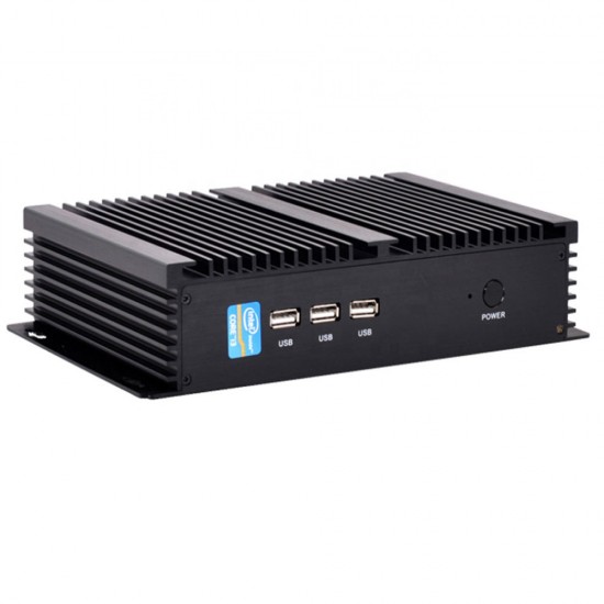 Industrial IPC PC Computer for Car Intel Gen 6 Core I3 I5 I7 Fanless Original Factory Price 4GB+128GB