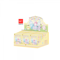 High Quality Official Store TOPTOY Sa Nrio Family Vinyl Plush Ku Roba Bunny Series Blind Box Toy Figure Statues Gift Collection