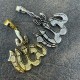 New Iced Out Muslims Allah Pendant Necklace 925 Silver  Allah Letter Charm Women Men Hip Hop Jewelry Moissanite Necklace Pendant