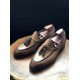 Tassel Loafer Light Brown Men Casual Leather Outsole Breathable Shoe Blake Stitched Custom Color & Size