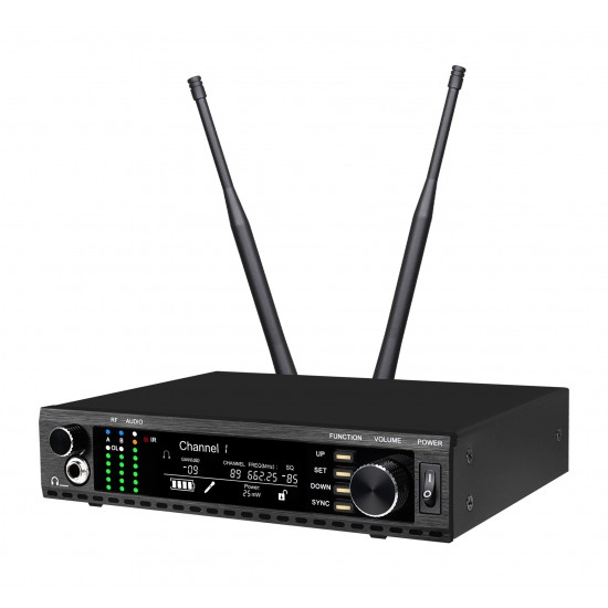 EIF AD4G Single Channel  Professional Wireless Microphone Handheld Lavalier Headset Home Party Karaoke High Quality Human Sound