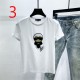 T-shirt 14923 Men's Body Shirt Summer Dress Solid Color Cotton Clothes  Bottoming Shirt Half Sleeve