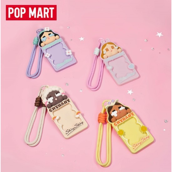 POPMART CRYBABY SHINY SHINY Series Crying Baby Card Holder Blind Box Trendy Merchandise