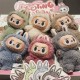 Pop Mart Official Store the Monsters labubu Macaron Plush Toys Popmart labubu Blind Box Mystery Boxes Original Labubu Plush Toys
