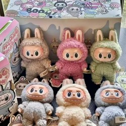 Pop Mart Official Store the Monsters labubu Macaron Plush Toys Popmart labubu Blind Box Mystery Boxes Original Labubu Plush Toys