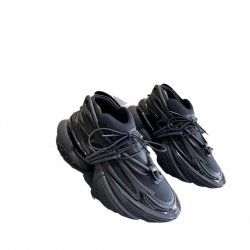 2023 for Balmain Dad Shoes Casual Color Block Sneakers Thick Sole Height Increase Winter Spaceship Space Couple Mesh Lining