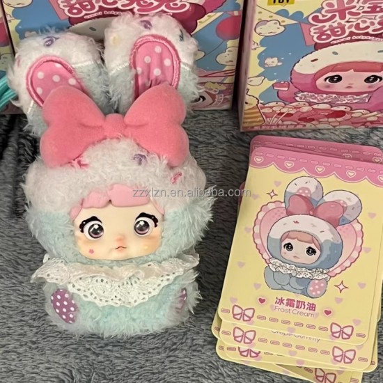 Official Legit Nommi 2nd Generation Sweetheart Rabbit Series Plush Toy Keychains Stuffed Animals Keyring Charm Handbag Pendant