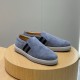 2025 New Men Suede Loafers Flat Slip-On Shoes Casual Comfort Style for Office Daily Wear Driving and Weekend Outings