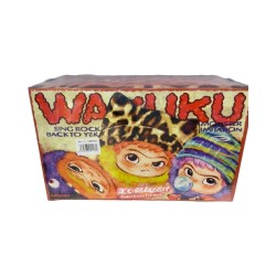 Genuine Letsvan Wakuku Fuzzy Trendy Party Series Blind Box Gen 1 Vinyl Plush Dolls Hanging Keychain Decor Kawaii Gift Toy Set