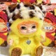 Genuine Letsvan Wakuku Fuzzy Trendy Party Series Blind Box Gen 1 Vinyl Plush Dolls Hanging Keychain Decor Kawaii Gift Toy Set