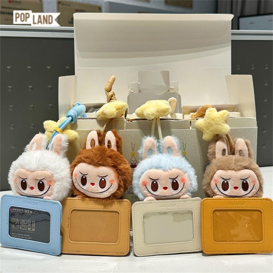 Pop Mart Official Store Original Labubu Twinkly FairyTale Sparkly Series Blind Box Plush Card Holders Pop Land Exclusive Gift