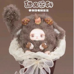 LOLOAN V.2 Generation Adorable Dessert Series Plush Blind Box Cute Girl Doll Heart Pendant Perfect Gift for Girls Made Polyester