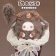 LOLOAN V.2 Generation Adorable Dessert Series Plush Blind Box Cute Girl Doll Heart Pendant Perfect Gift for Girls Made Polyester