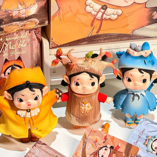 Heyone Yancy's 2024 New Trendy Girl Gift Decoration Yancy's Wonderful Me Ble Anime Figure Mysterious Forests Series Surprise