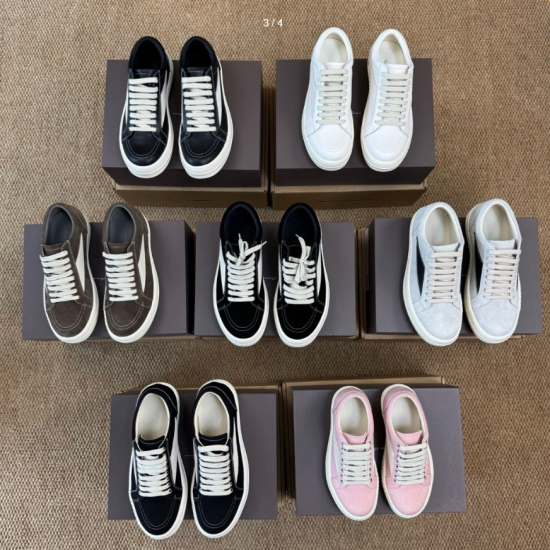 New Products Ric Famous Brands Men Shoes Canvas Boots Shoes Designer Sneakers k Owens Walking Shoes