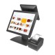OEM Customizable POS AIO Dual Screen Win Intel I5 15.6 Inch+11.6 Inch All in One Pos Systems