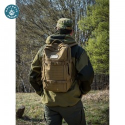 Premium Camouflage 23L PVC Outdoor Tactical Backpack Large Capacity Combat Hiking Bag