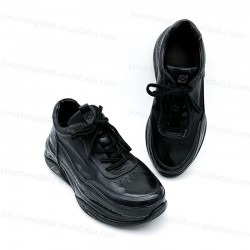 Men's Retro Leather Shoes with Thick Sole Casual Lace-Up Design All-Match Dress Shoes Business Dress Shoes Formal Occasion