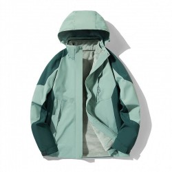 Three-in-one Storm Jacket Custom logo High-end Plus Fleece Two Coats Outdoor Mountaineering Work Clothes