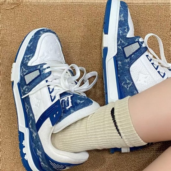 Low-Top Sneakers Casual Lace Up Men's and Women's Home Trainer Shoes fro Summer